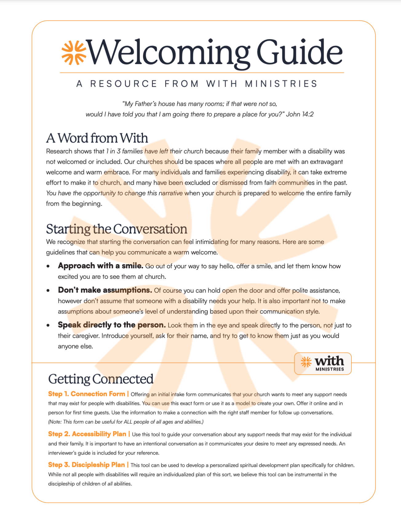 LOGO Welcoming Guide