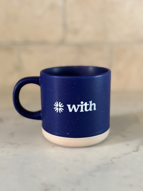 With Coffee Mug